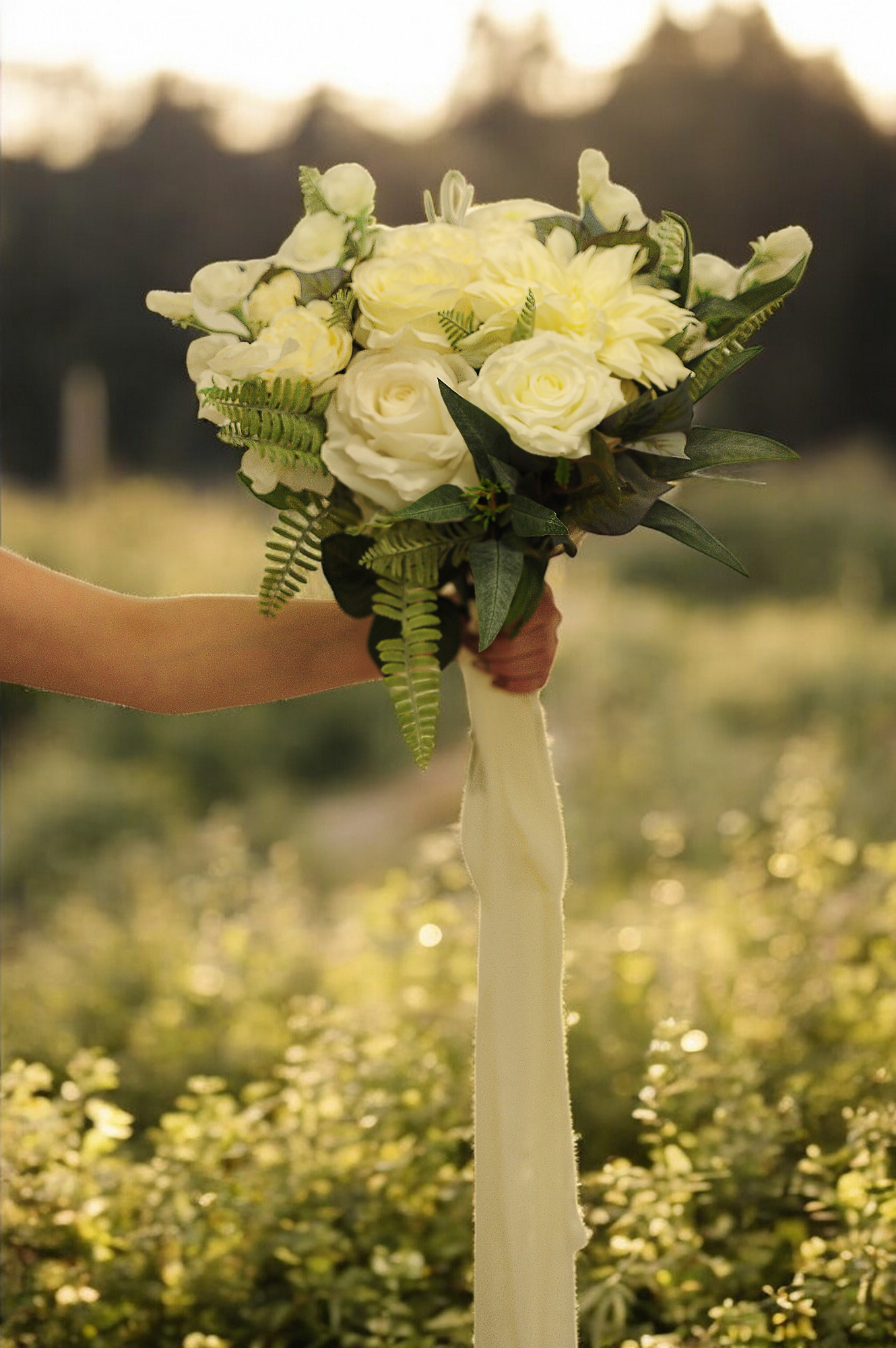 Hand-Torn Ribbon – Pearl Shade