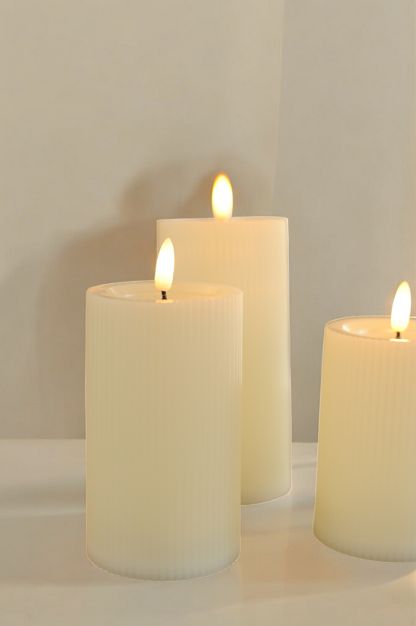 Pillar Candle Trio - Image 2